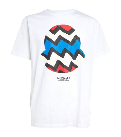 mens moncler t shirt|moncler graphic t shirt.